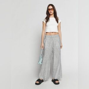 Reformation Ava Linen Pant